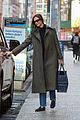 karlie kloss debuts new brunette hair during nyc outing 08