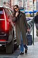 karlie kloss debuts new brunette hair during nyc outing 10