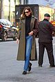 karlie kloss debuts new brunette hair during nyc outing 13