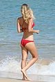 leila george at the beach with kick gurry 02