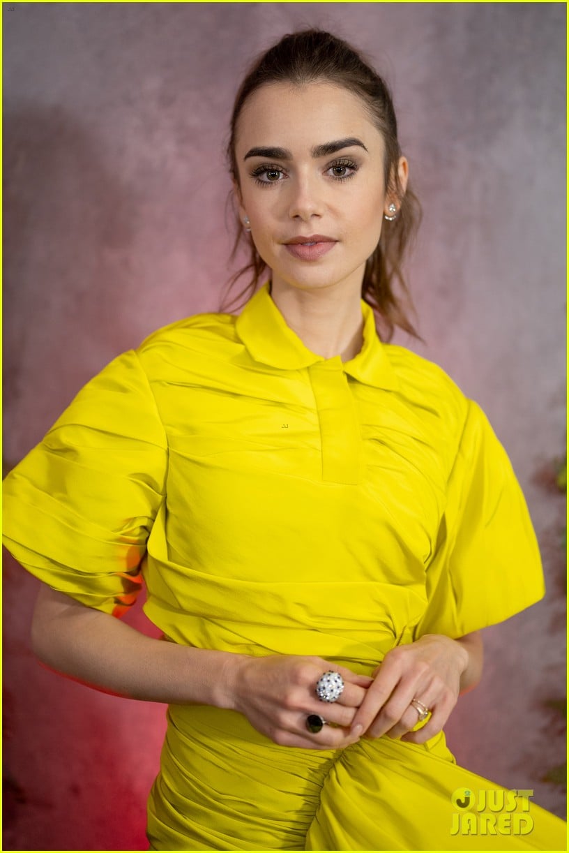 Lily Collins Reveals New Details About Meeting Princess Diana & Prince Charles Photo 4686629