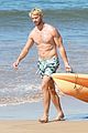 patrick schwarzenegger shows off fit physique in hawaii 01