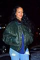 rihanna braves snowy weather for dinner in nyc 08