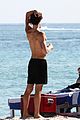 shawn mendes shows off his shirtless bod at the beach 05