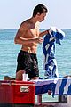 shawn mendes shows off his shirtless bod at the beach 17