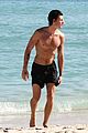 shawn mendes shows off his shirtless bod at the beach 36
