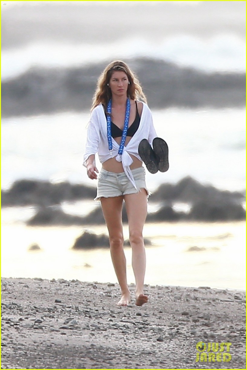 Gisele Bundchen – Pictured during her family trip to Costa
