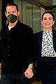 sophia bush fiance grant hughes hold hands day out in nyc 02