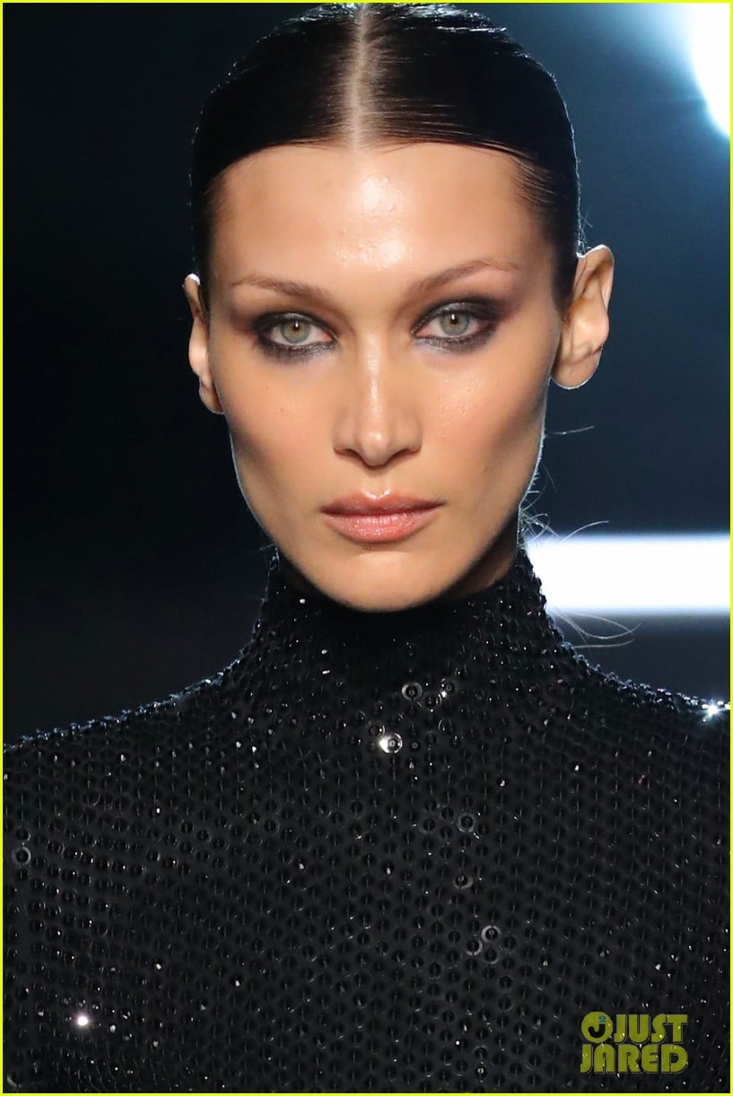 Irina Shayk Joins Gigi & Bella Hadid on the Michael Kors Runway Photo