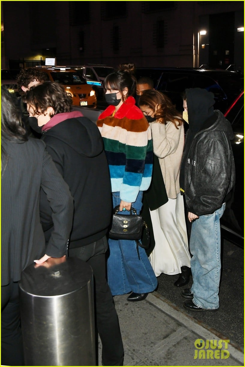 Tom Holland & Zendaya Spotted at NY Rangers Game with Friend Hunter
