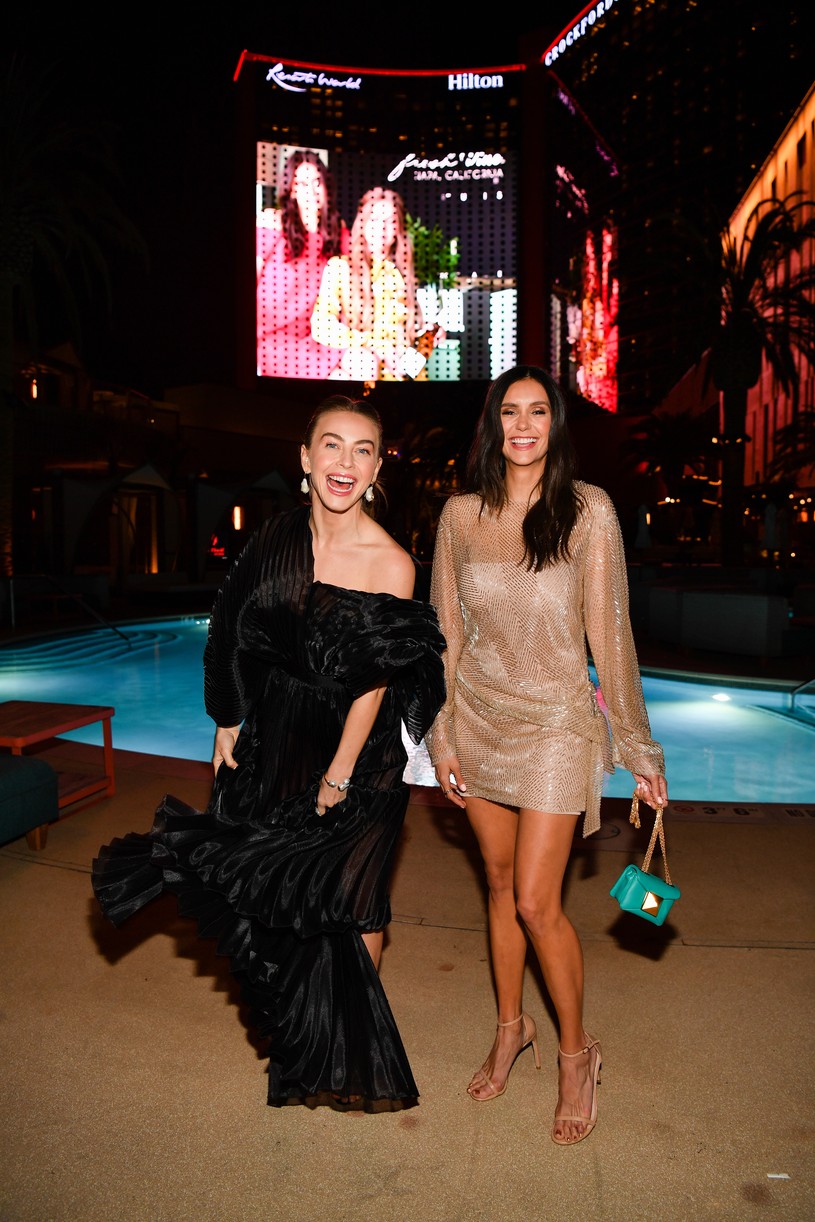 Nina Dobrev & Julianne Hough Celebrate Debut of Fresh Vine Wine in Las