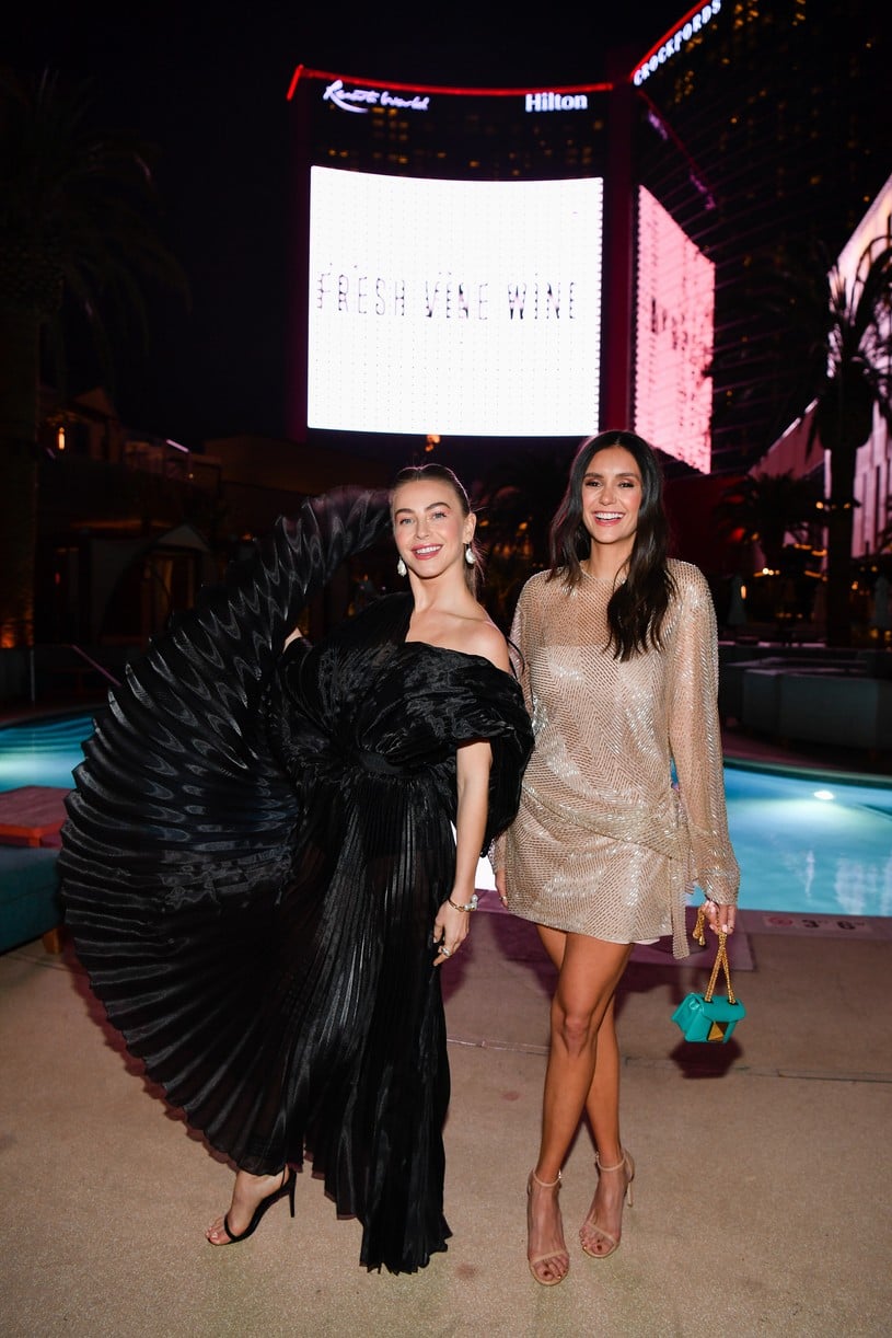 Nina Dobrev & Julianne Hough Celebrate Debut of Fresh Vine Wine in Las