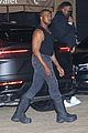 kanye west flaunts his muscles while dining with a kim kardashian lookalike 17