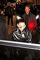 kim kardashian black leather outfit night out in milan 08