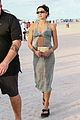 dua lipa wears cut out dress during beach day in miami 84