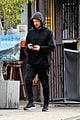 aaron paul wife lauren shows off bare baby bump during breakfast outing 01