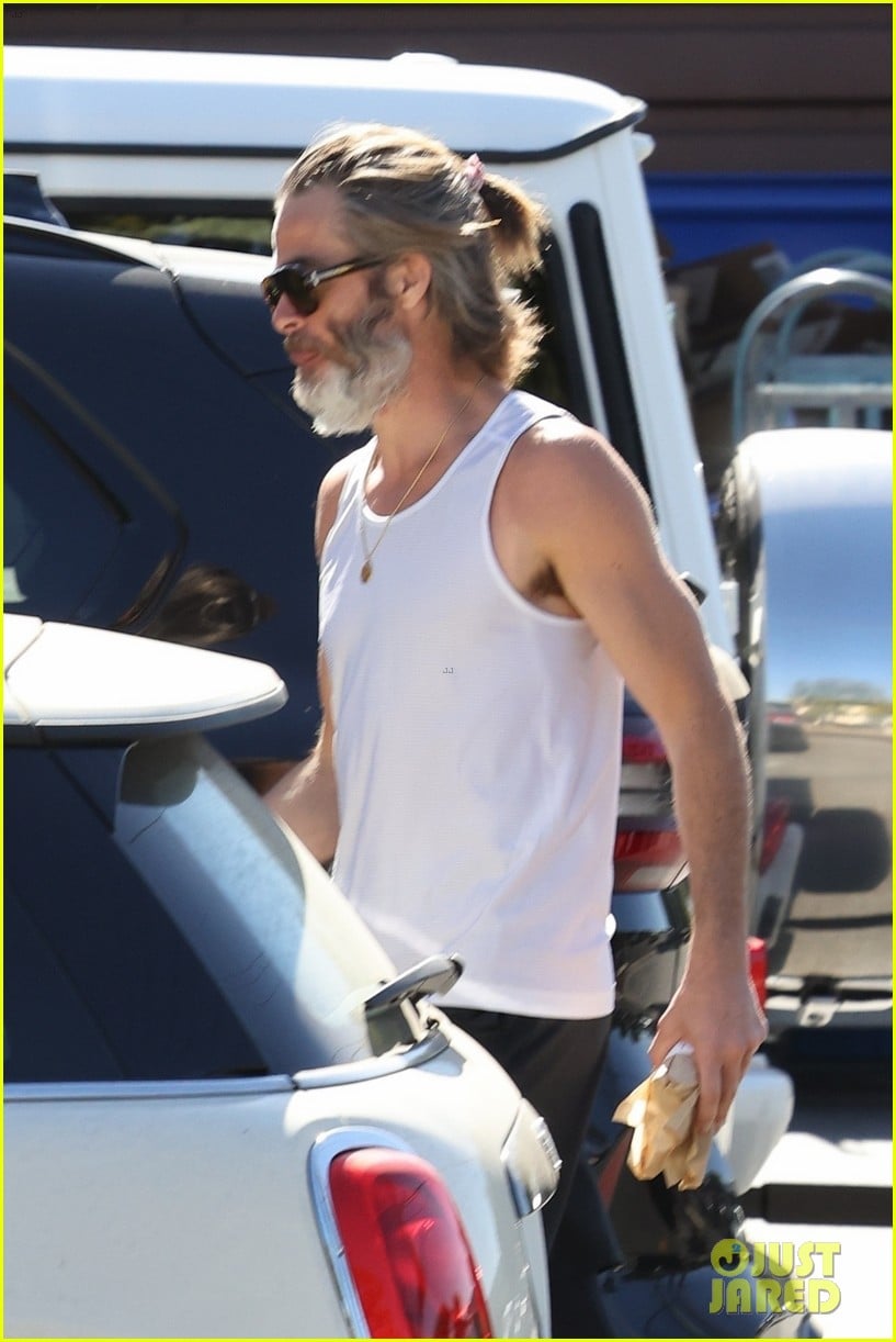 Chris Pine is Nearly Unrecognizable with Bushy Beard & Long Hair (Photos):  Photo 4702685 | Chris Pine Pictures | Just Jared
