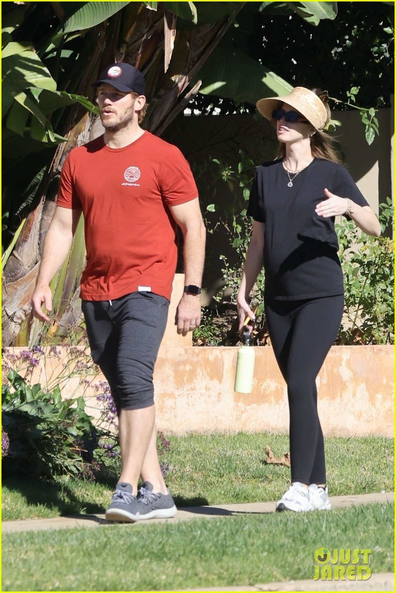 Chris Pratt Gets Some Fresh Air During Friday Stroll with Pregnant Wife