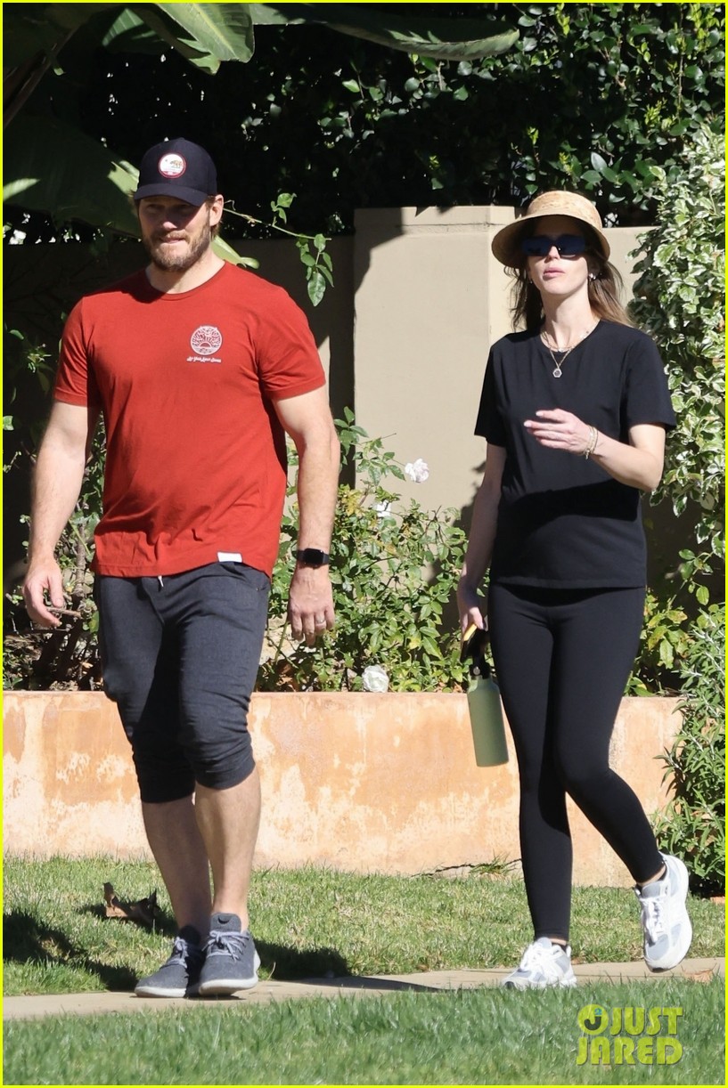 Chris Pratt Gets Some Fresh Air During Friday Stroll with Pregnant Wife