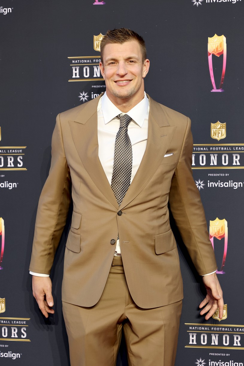 rob gronkowski camille more athletes nfl honors event 844702818
