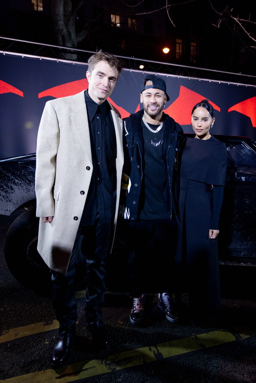 Neymar Hosts Robert Pattinson & Zoe Kravitz at Early ...