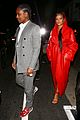 pregnant rihanna asap rocky couple up for romantic dinner date 09