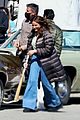 sofia vergara chases her co star around with a bat filming griselda 01