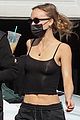 lily rose depp yassine stein pack on pda lunch date 08