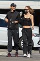 lily rose depp yassine stein pack on pda lunch date 34