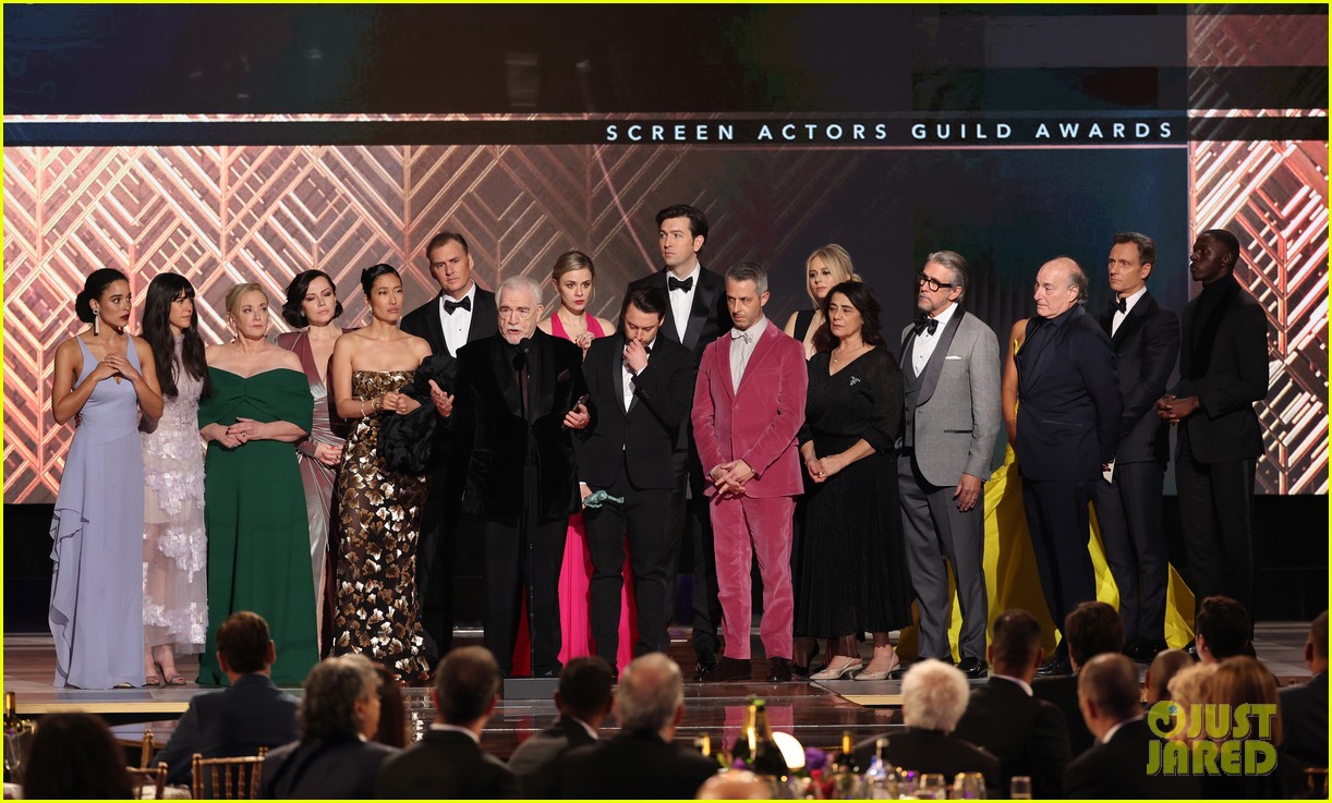 'Succession' Wins for Outstanding Performance by an Ensemble in a Drama