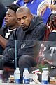 kanye west attends super bowl with daughter north son saint 05