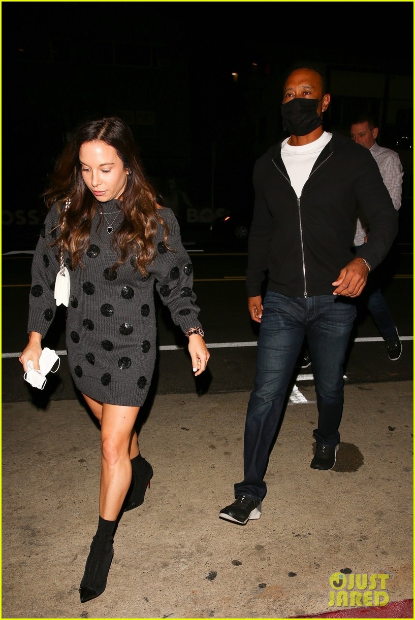 Tiger Woods & Girlfriend Erica Herman Couple Up for Rare Night Out