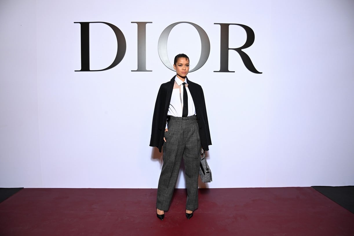 Photo: anya taylor jo gugu mbatha raw dior paris show 02 | Photo