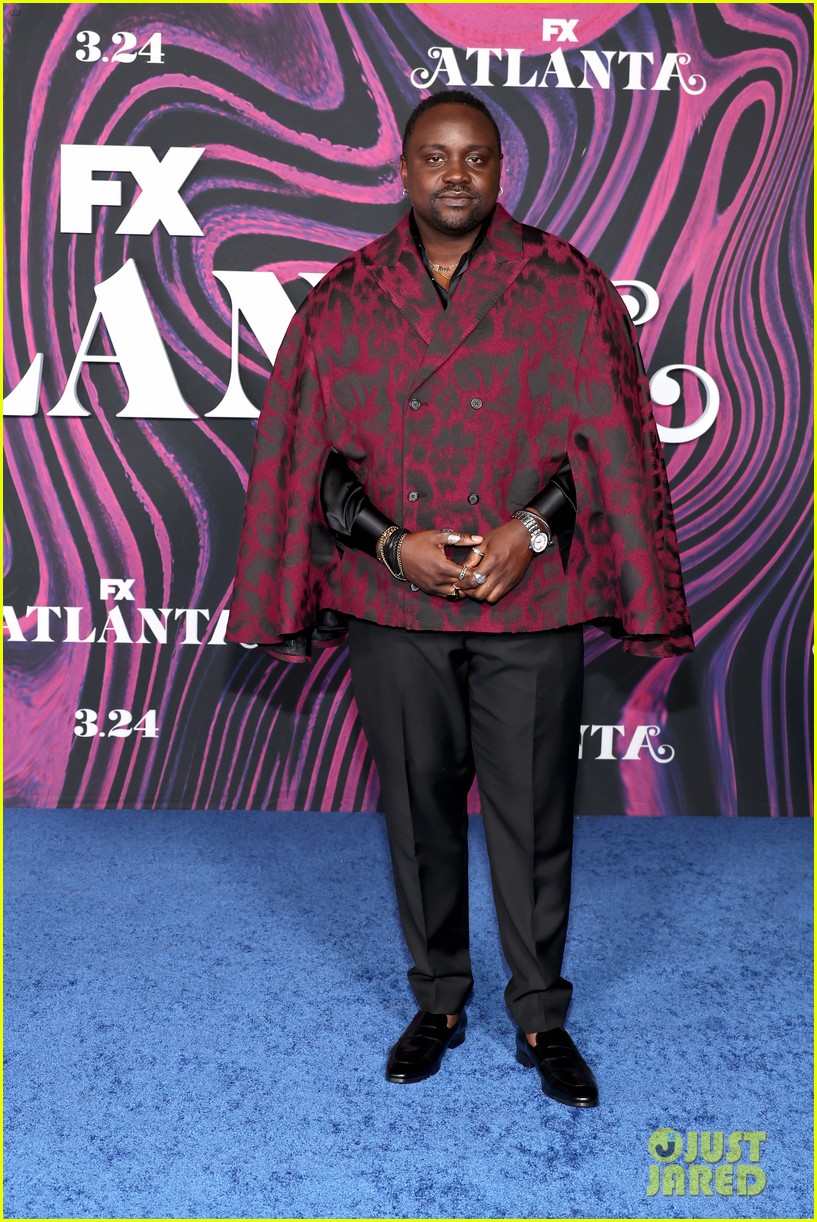 Donald Glover Debuts Shaved Head on Red Carpet for 'Atlanta' Season 3