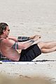 gavin rossdale shows off fit physique at the beach 02
