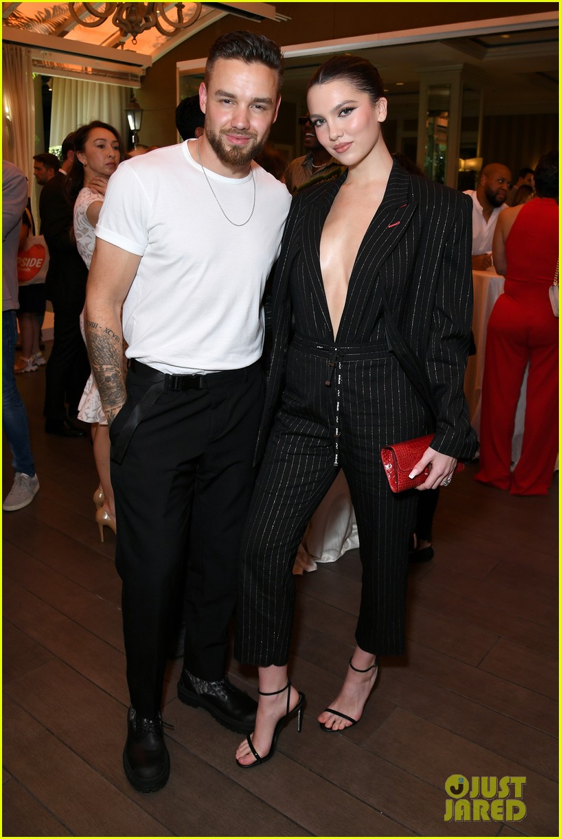 liam payne maya henry coordinate outfits for taste the future luncheon 02