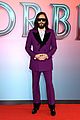 jared leto blue eye makeup purple suit morbius premiere in london 04