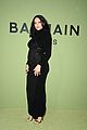 adriana lima shows off baby bump balmain fashion show andre lemmers 31