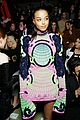 adriana lima shows off baby bump balmain fashion show andre lemmers 49