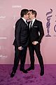 andrew rannells alfred molina red carpet kiss 01