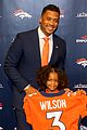 russell wilson joined by his family introduced to denver broncos 01