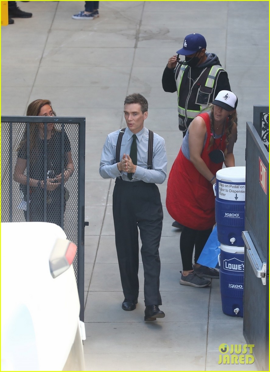 Matt Damon Spotted on 'Oppenheimer' Set for First Time with Cillian