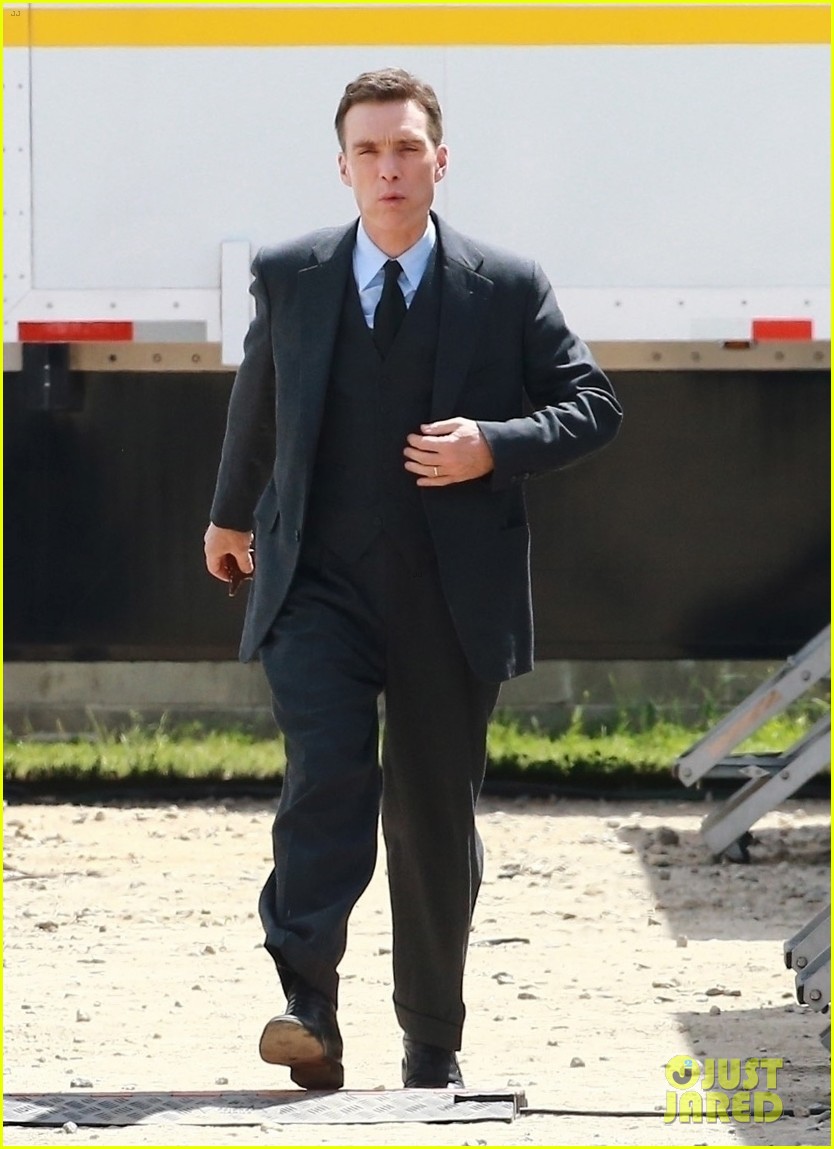 Matt Damon Spotted on 'Oppenheimer' Set for First Time with Cillian