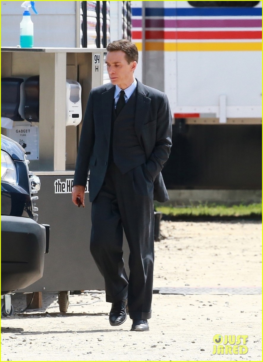 Matt Damon Spotted on 'Oppenheimer' Set for First Time with Cillian
