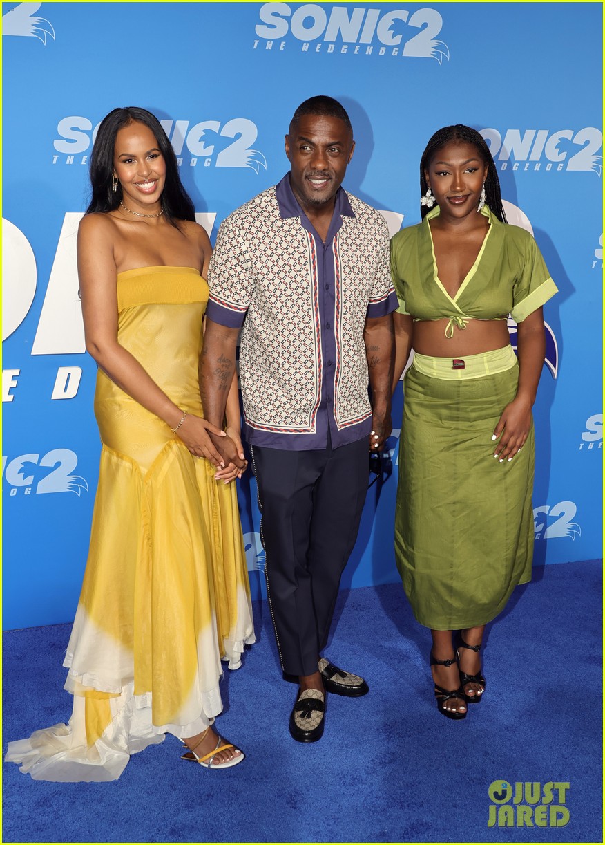 idris elba joined by wife sabrina daughter isan at sonic 2 024740367