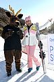 henry golding joined by wife liv lo daughter lyla park city ski 01