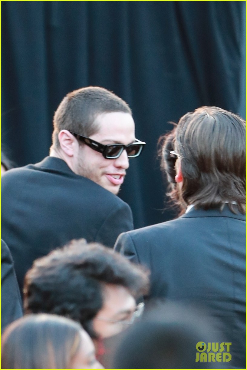 Kim Kardashian Holds Hands with Pete Davidson While Arriving to 'The