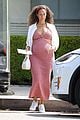 leona lewis cradles baby bump day out in la 05
