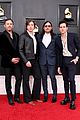 lily aldridge supports caleb followill kings of leon at grammys 02