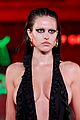 adriana lima shows off bare baby bump walking in alexander wang show 04